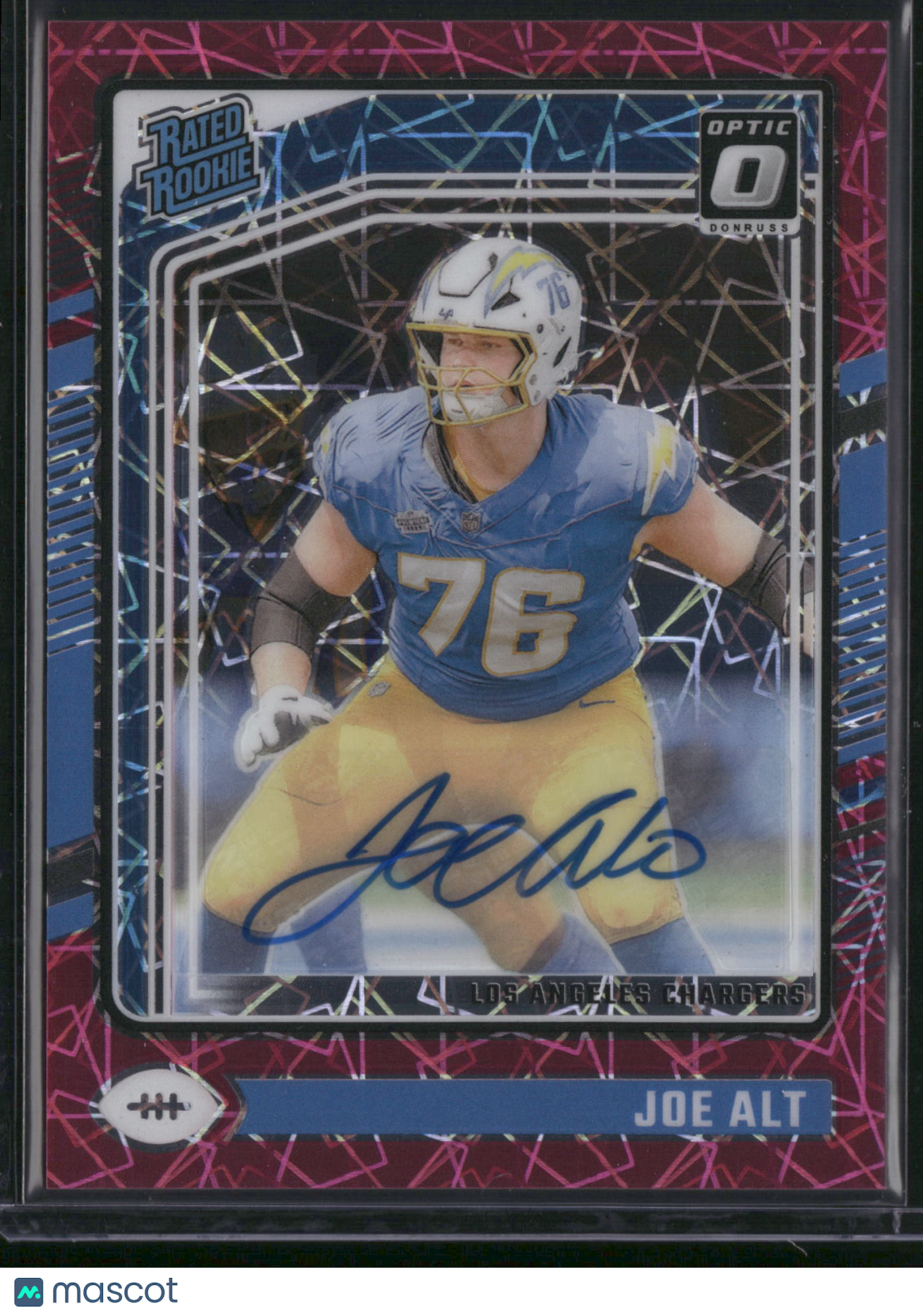 Joe Alt 2024 Panini Donruss Optic Prizm #254 Pink Velocity /50