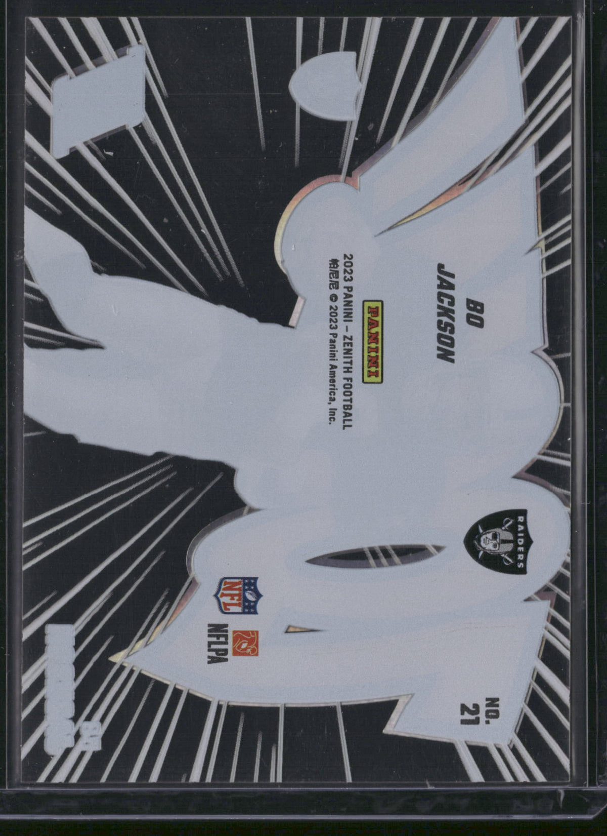 Bo Jackson 2023 Panini Zenith Football Z-Team #21