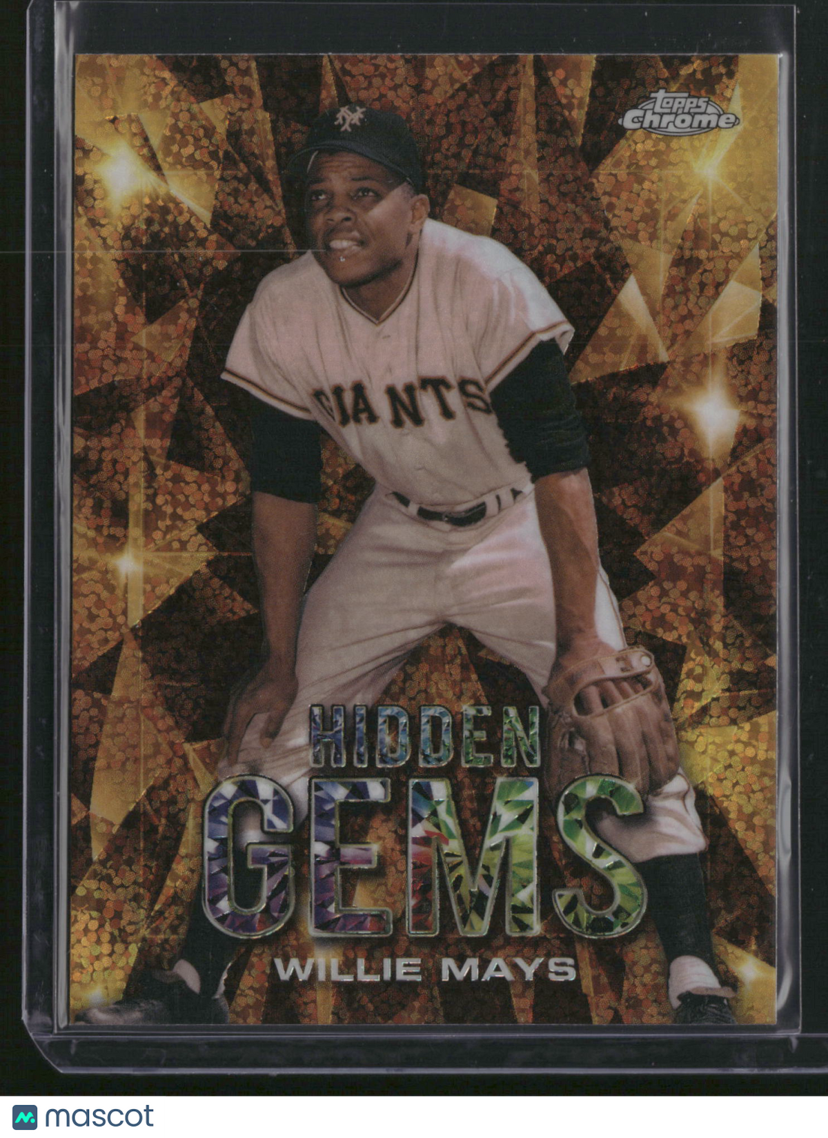 Willie Mays 2024 Topps Chrome Hidden Gems #HG44