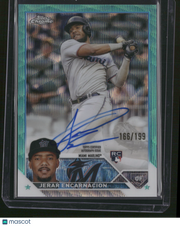 Jerar Encarnacion 2023 Topps Chrome #RA-JE Aqua Wave Refractor /199 RC