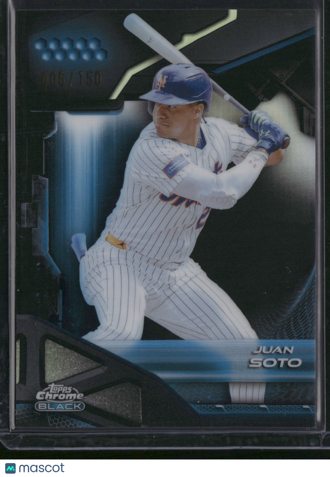 Juan Soto 2026 Topps Chrome Black #6 /150