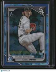 Hagen Smith 2024 Bowman Chrome Draft #BDC-2 Blue Sapphire Sapphire Refractor