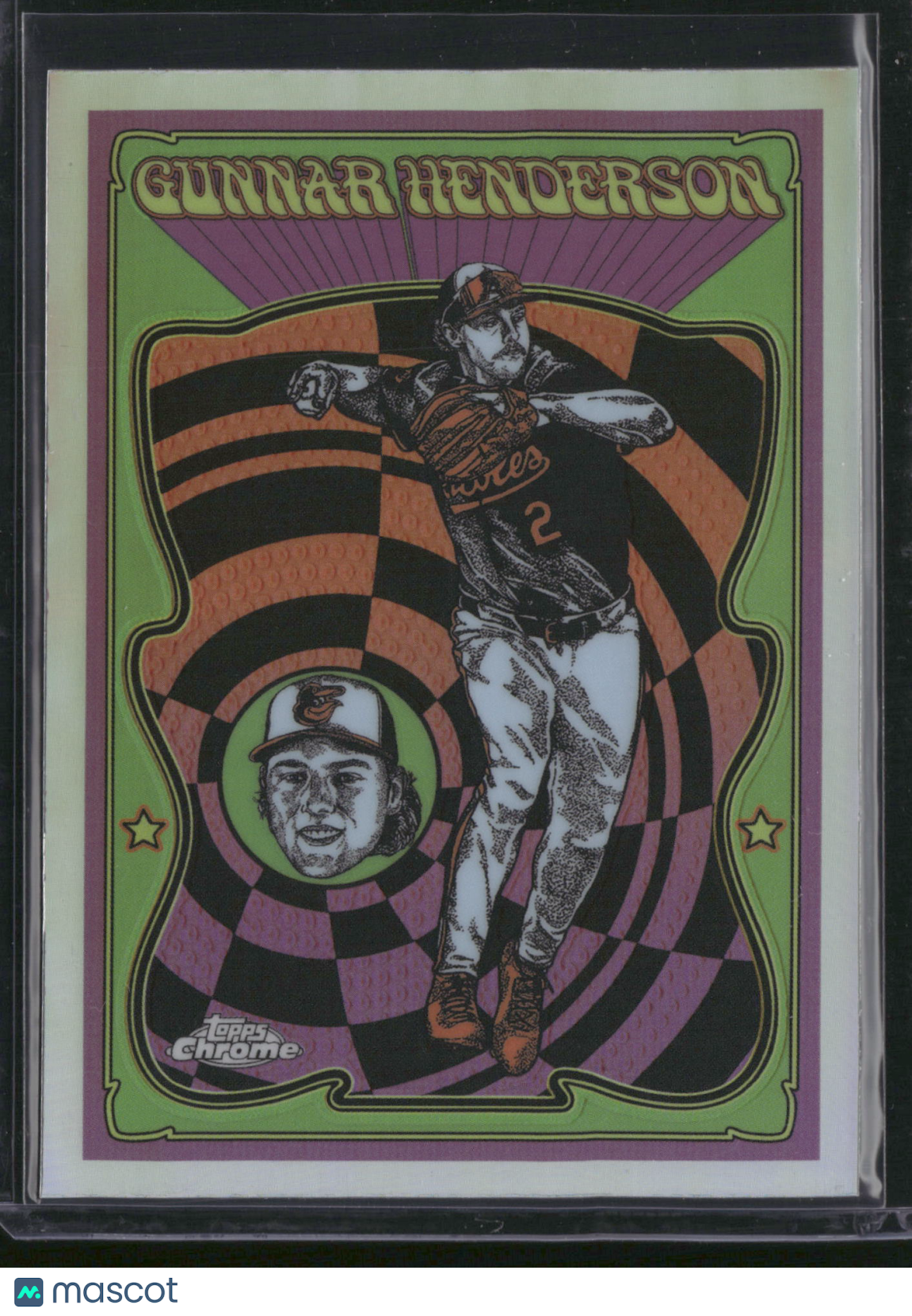 Gunnar Henderson 2025 Topps Chrome Ultra Violet All-Stars #UV-5