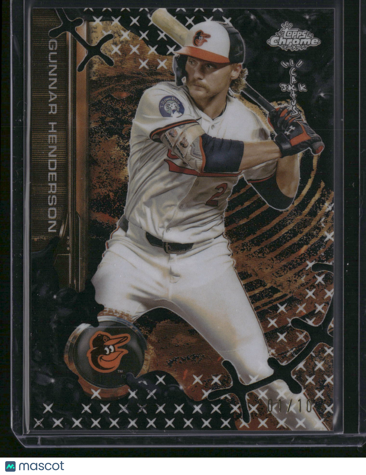 Gunnar Henderson 2025 Topps Chrome Cactus Jack #25 /10