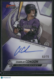 Charlie Condon 2025 Topps Bowman's Best #B25-CC Purple Refractor /75