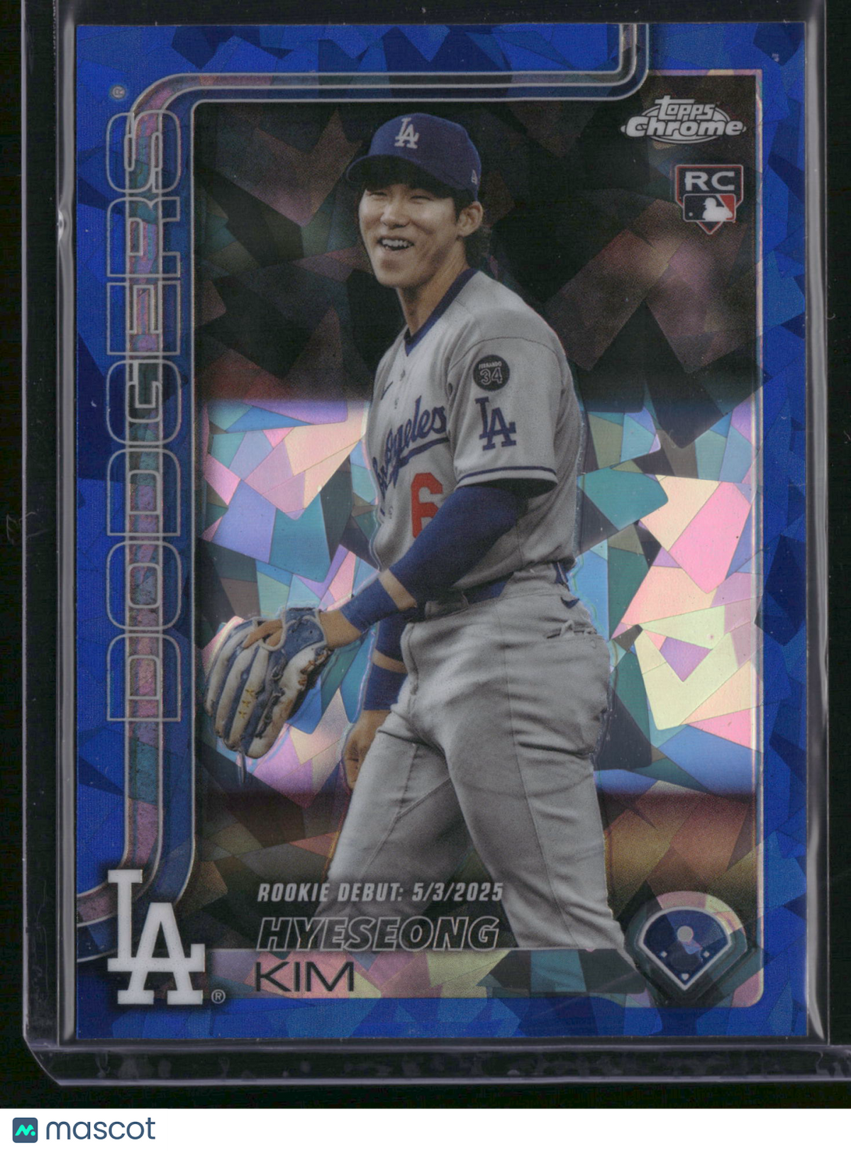 Hyeseong Kim 2025 Topps Chrome #USC149 Blue Sapphire Sapphire