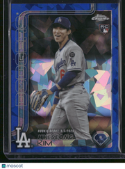 Hyeseong Kim 2025 Topps Chrome #USC149 Blue Sapphire Sapphire