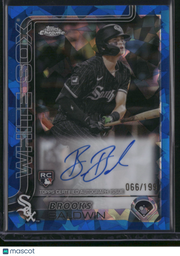 Brooks Baldwin 2025 Topps Chrome #RA-BB Blue Sapphire /199 RC