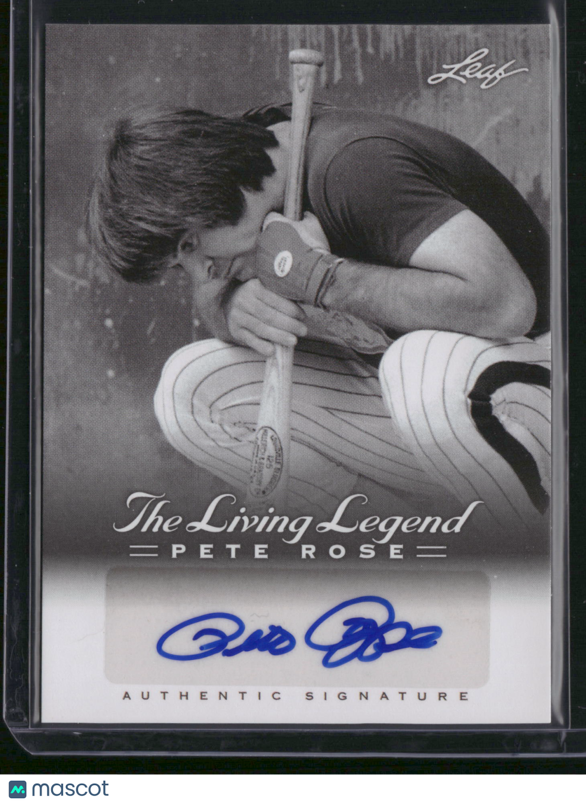 Pete Rose 2012 Leaf The Living Legend #AU-4 Authentic Signature