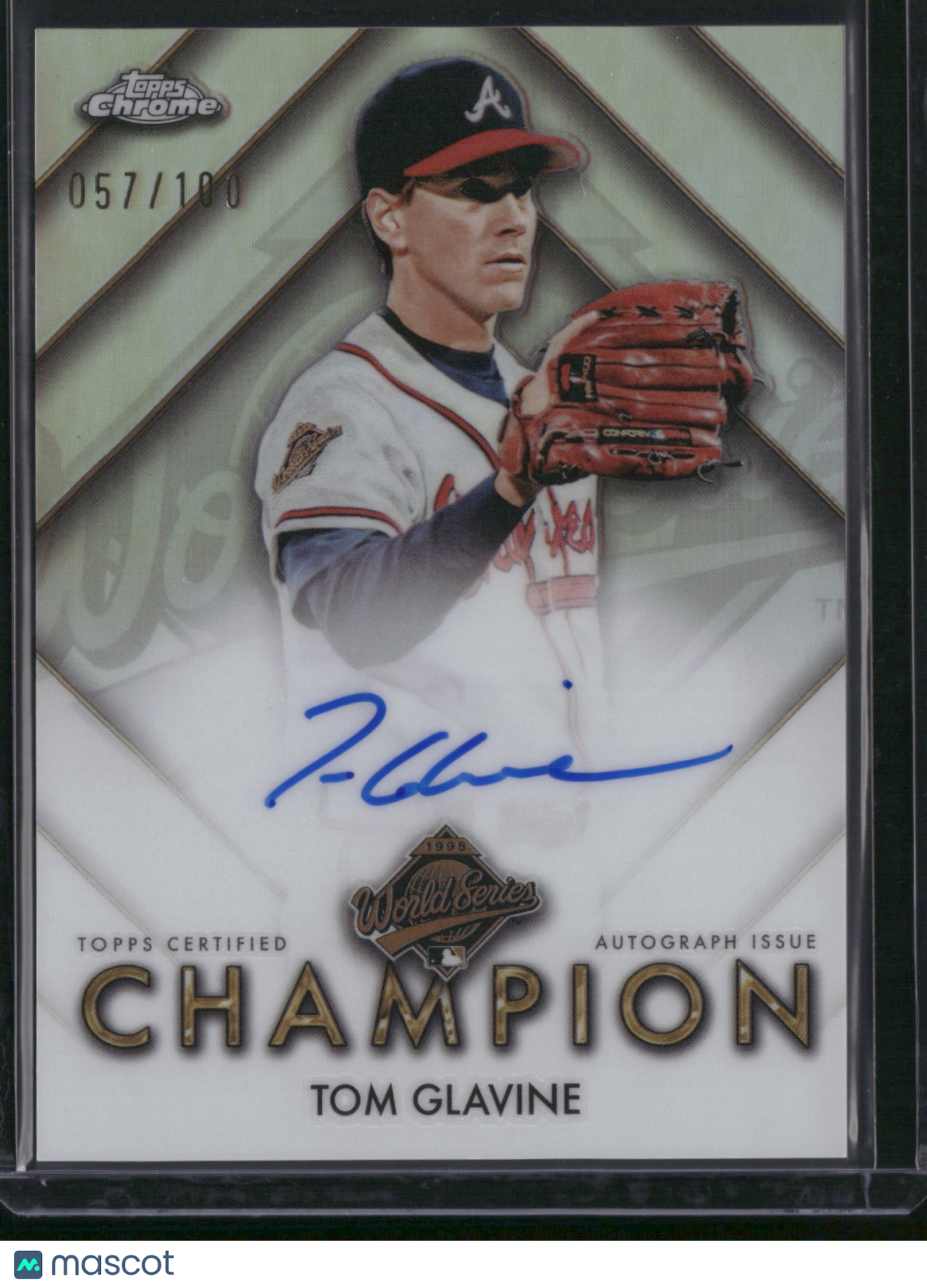 Tom Glavine 2025 Topps Chrome World Series Champion #WSC-TG /100