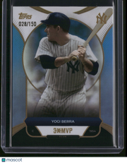 Yogi Berra 2025 Topps Countdown Collection #23 Blue /150