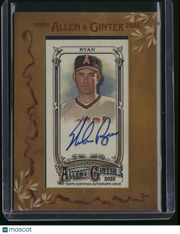 Nolan Ryan 2025 Topps Allen & Ginter #MA-NR Topps Certified Autograph Issue