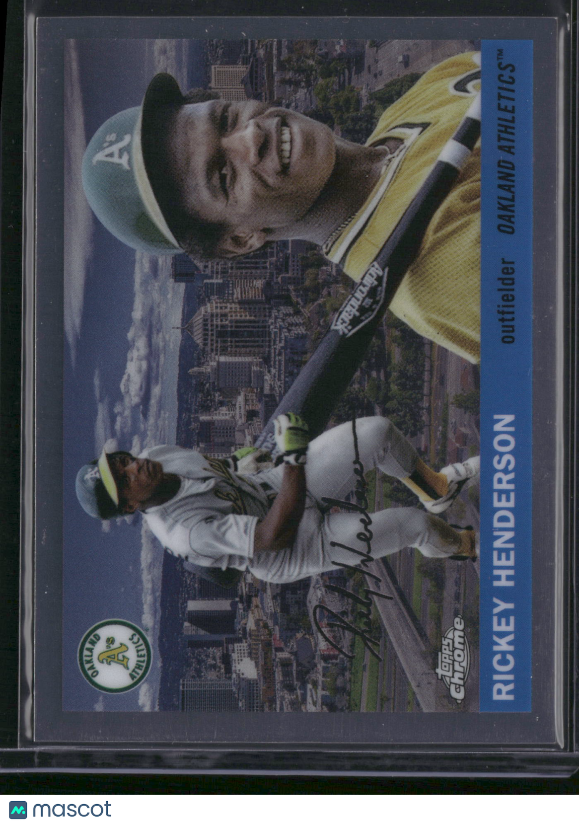 Rickey Henderson 2023 Topps Chrome #55CV-6