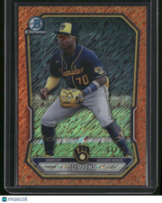 Luis Peña 2026 Bowman Chrome #BCP-120 Orange Shimmer Refractor /25