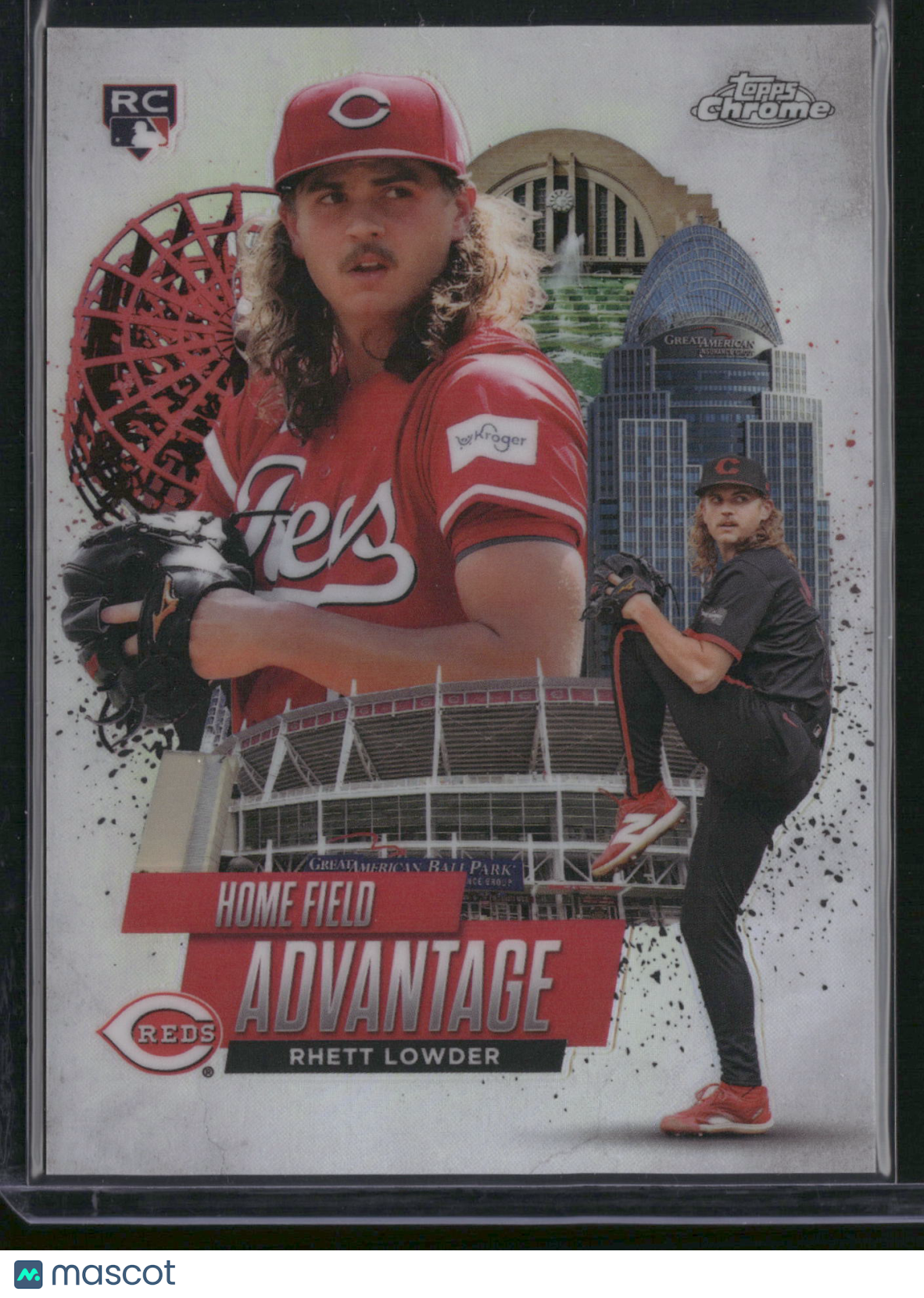 Rhett Lowder 2025 Topps Chrome Home Field Advantage #HA-26 /3 RC
