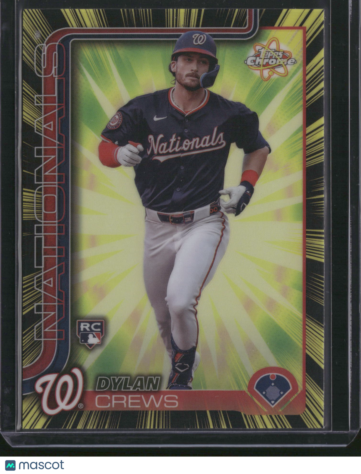 Dylan Crews 2025 Topps Chrome Radiating Rookies #RR-8 RC