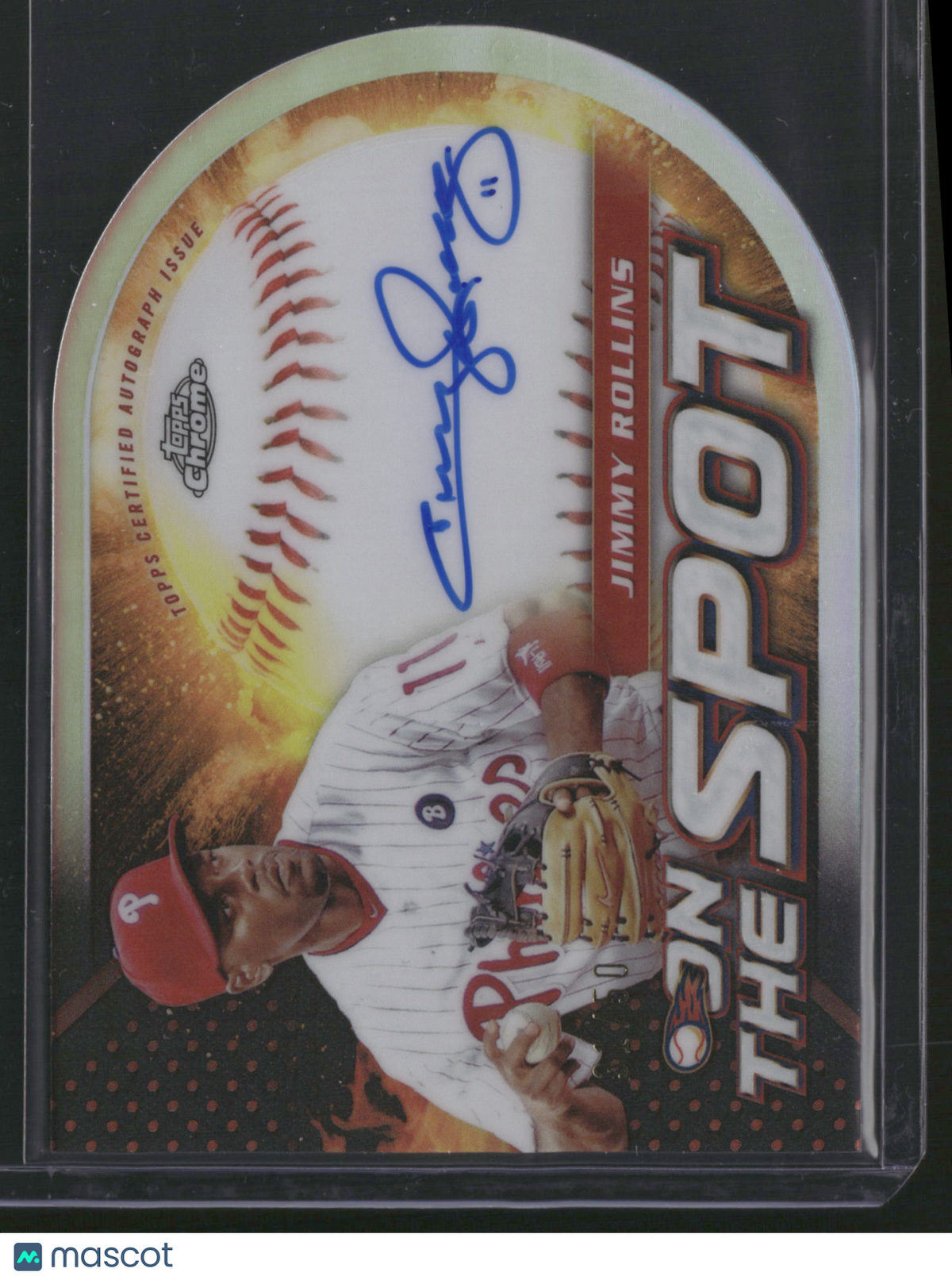 Jimmy Rollins 2024 Topps Chrome On The Spot #OSA-JR Die-cut