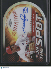 Jimmy Rollins 2024 Topps Chrome On The Spot #OSA-JR Die-cut