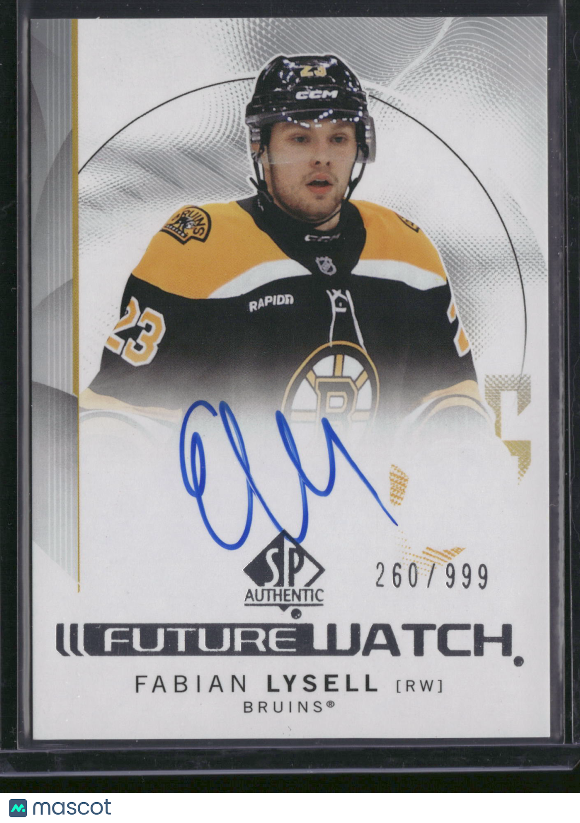 Fabian Lysell 2024 Upper Deck SP Authentic Future Watch #FL /999