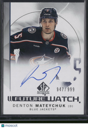 Denton Mateychuk 2024 Upper Deck SP Authentic Future Watch #DM