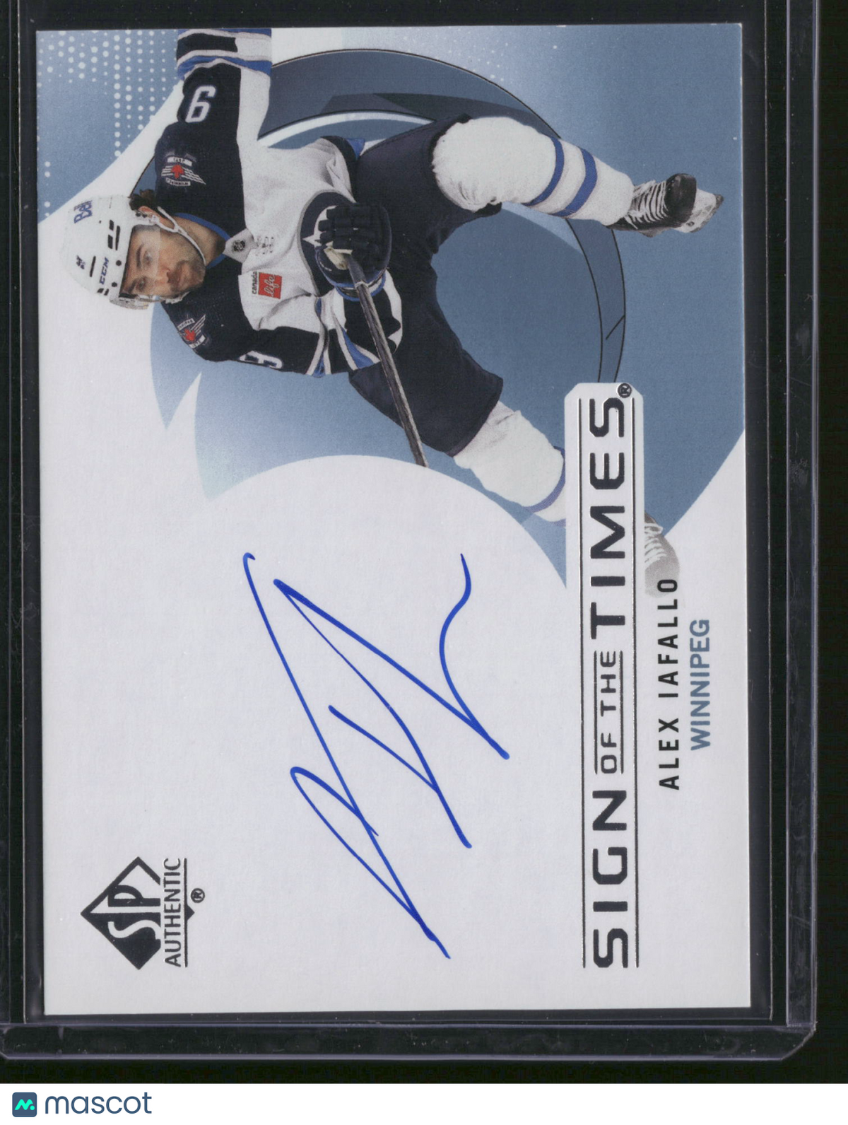 Alex Iafallo 2025 Upper Deck SP Authentic Sign of the Times #SOTT-AI
