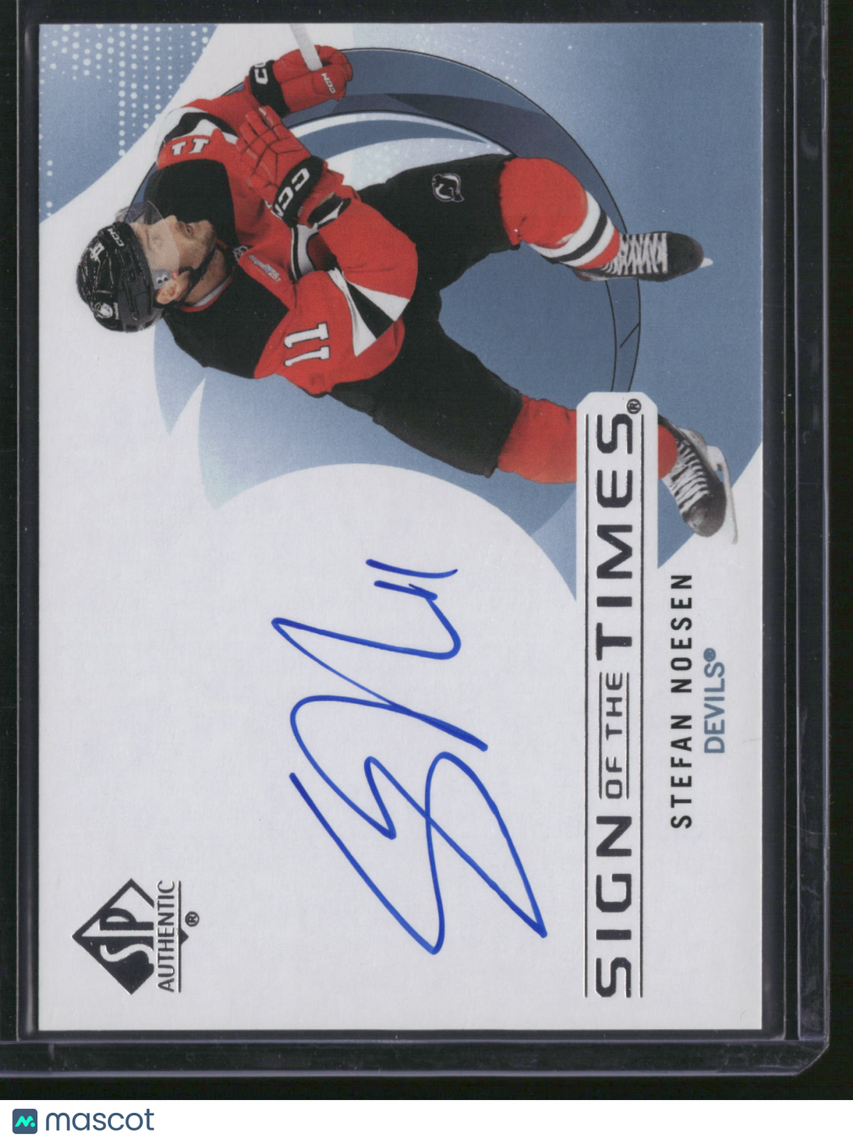 Stefan Noesen 2025 Upper Deck SP Authentic Sign of the Times #SOTT-SN