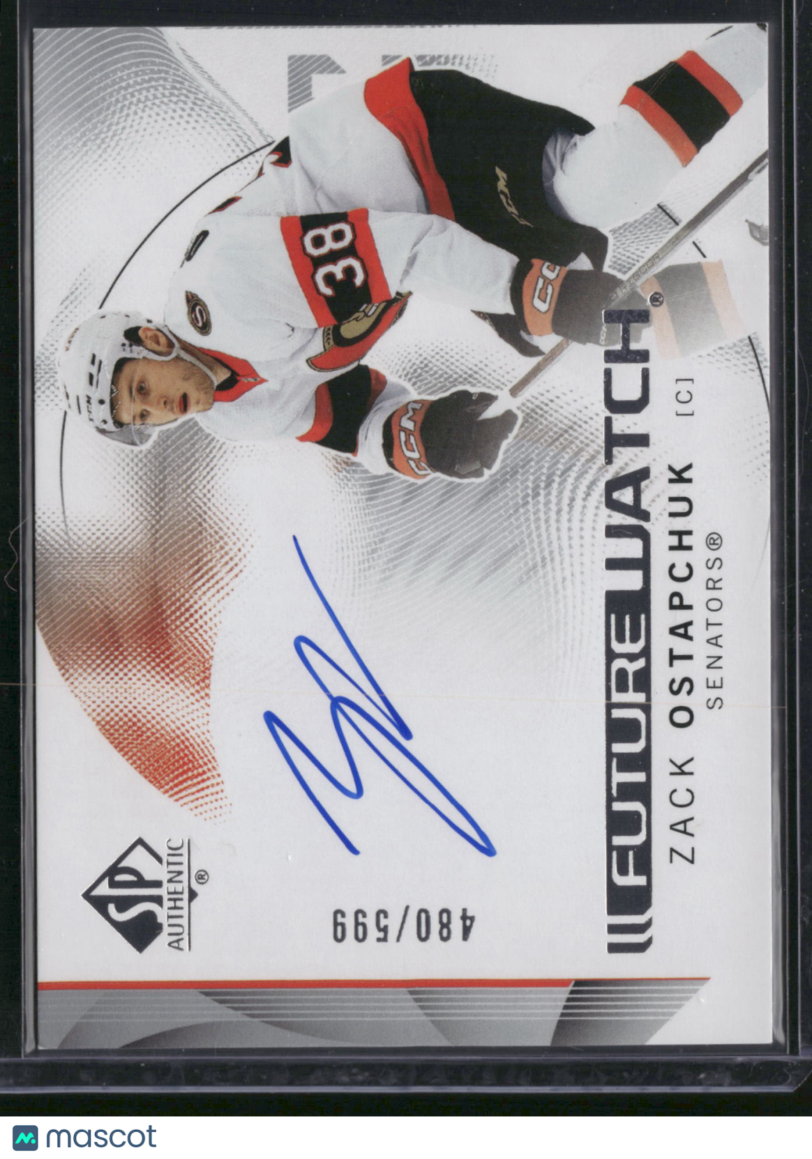 Zack Ostapchuk 2025 Upper Deck SP Authentic Future Watch #126