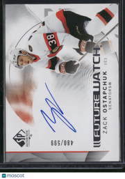 Zack Ostapchuk 2025 Upper Deck SP Authentic Future Watch #126