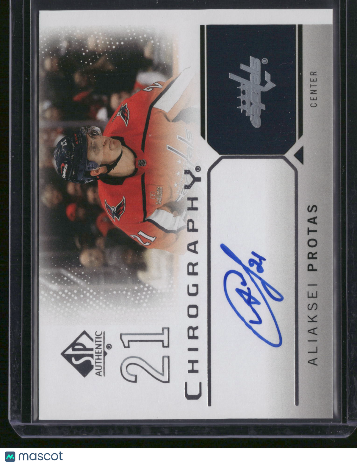 Aliaksei Protas 2024 Upper Deck SP Authentic Chirography #C-AP