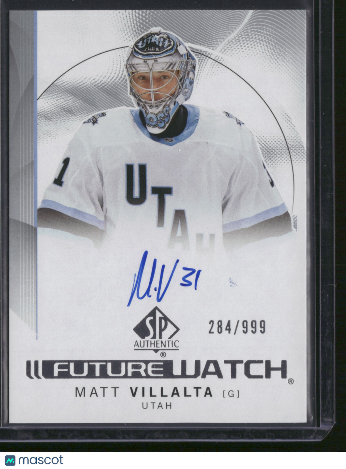 Matt Villalta 2025 Upper Deck SP Authentic Future Watch #189 /999