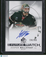 Jesper Wallstedt 2024 Upper Deck SP Authentic Future Watch #103 /999