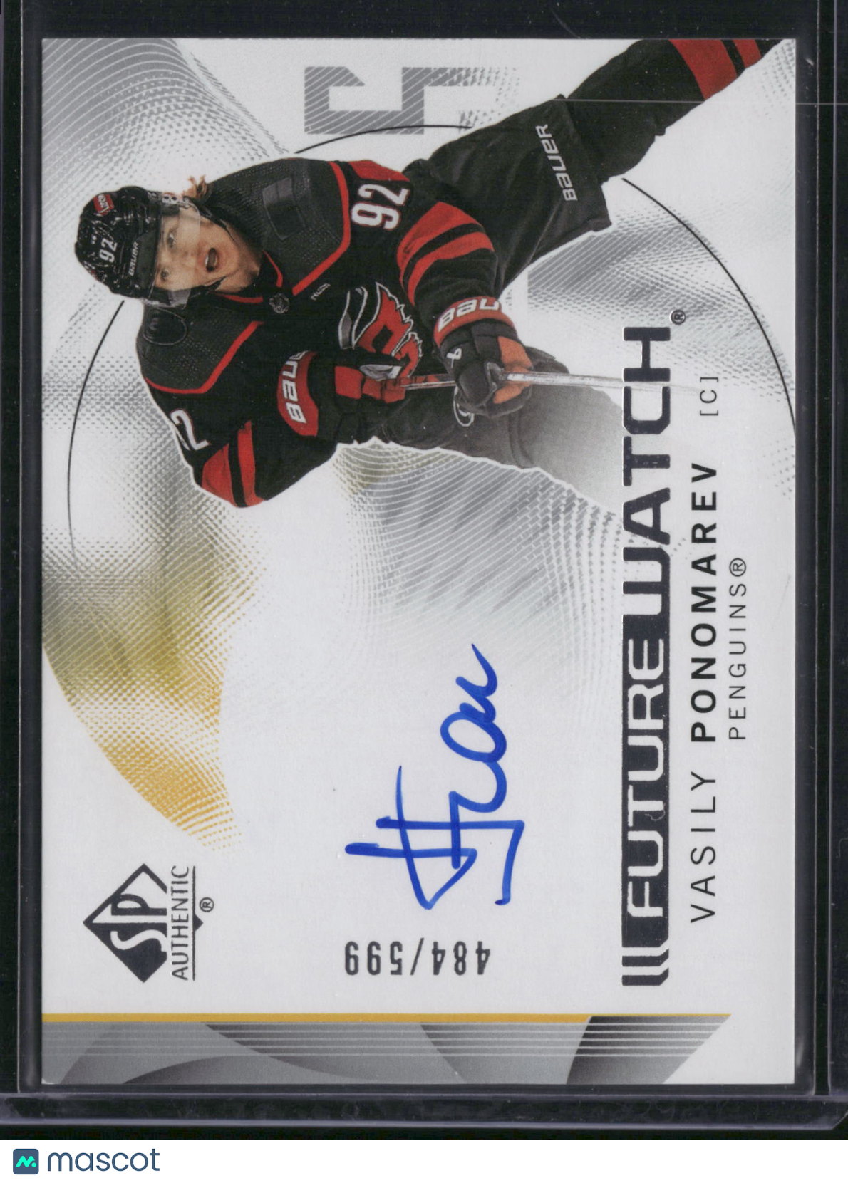 Vasily Ponomarev 2025 Upper Deck SP Authentic Future Watch #110