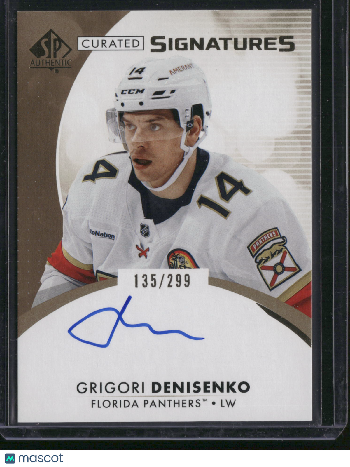 Grigori Denisenko 2024 Upper Deck SP Authentic Curated Signatures #SPC-GD /299