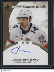 Grigori Denisenko 2024 Upper Deck SP Authentic Curated Signatures #SPC-GD /299