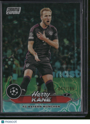 Harry Kane 2024 Topps Stadium Club Chrome #68 Green Electric Charge /199