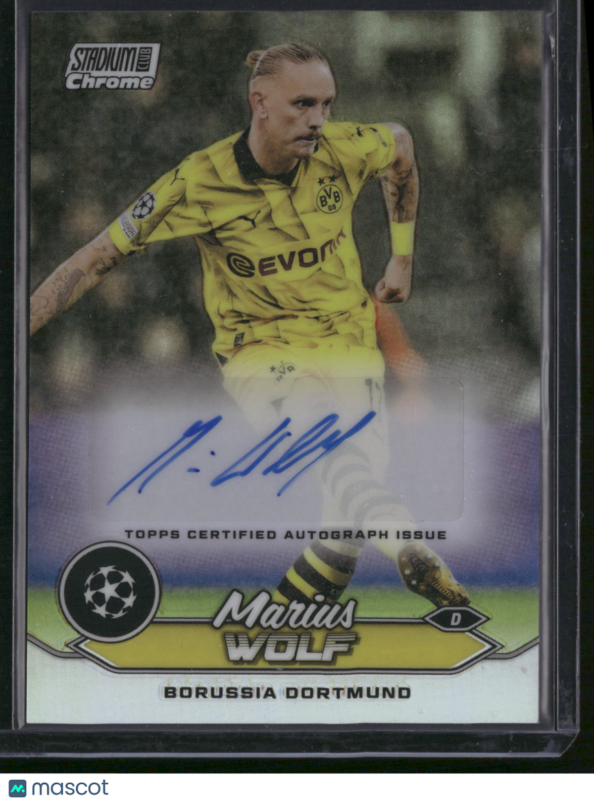 Marius Wolf 2024 Topps Stadium Club Chrome UEFA Champions League #CA-MW