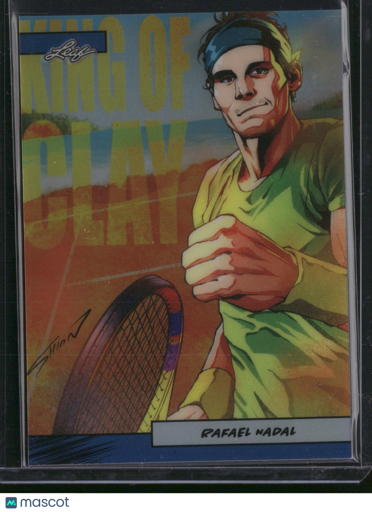 Rafael Nadal 2024 Leaf Anime Nation Series 2 #AN2B-23 /75