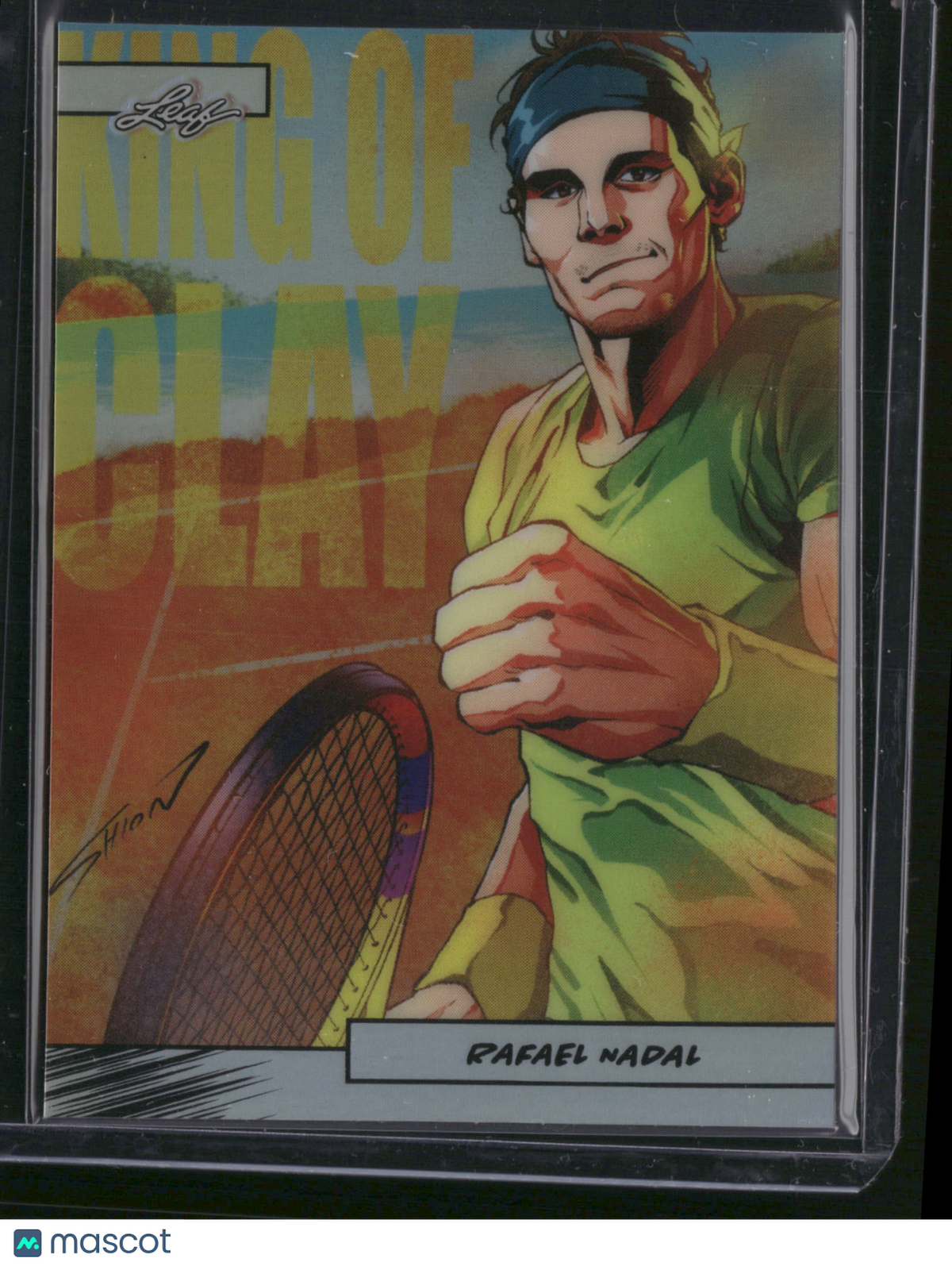 Rafael Nadal 2024 Leaf Anime Nation Series 2 #AN2B-23 /99