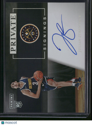 Julian Strawther 2023 Panini Private Signings #PS-STW RC
