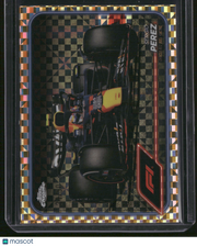 Sergio Perez 2024 Topps Chrome F1 #74 Checkerboard Refractor