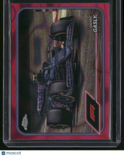 Pierre Gasly 2024 Topps Chrome Formula 1 #82 Pink Refractor
