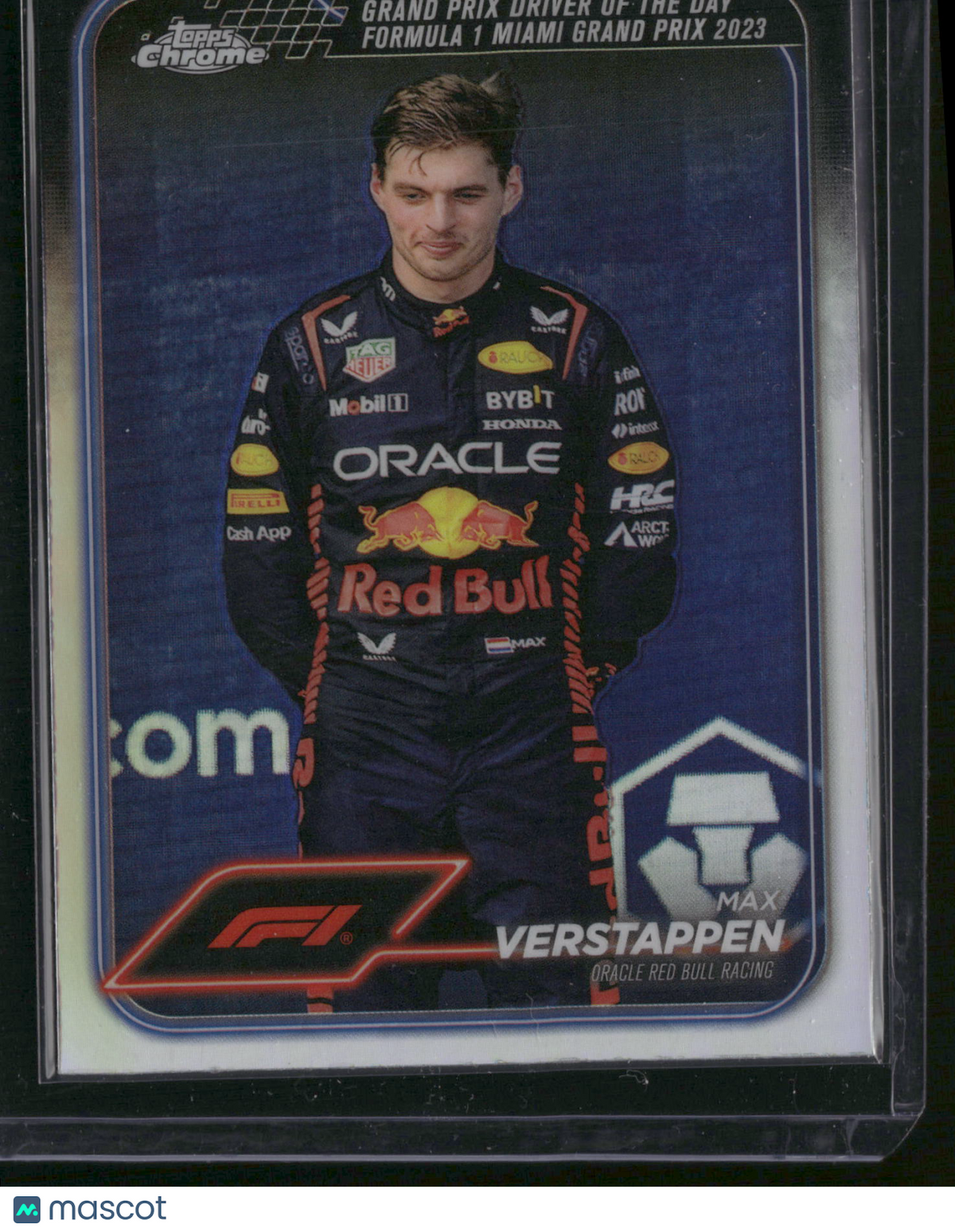 Max Verstappen 2024 Topps Chrome Formula 1 #163 Refractor