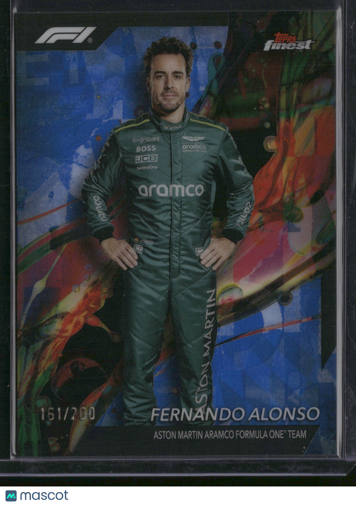 Fernando Alonso 2024 Topps Finest F1 #11 /200