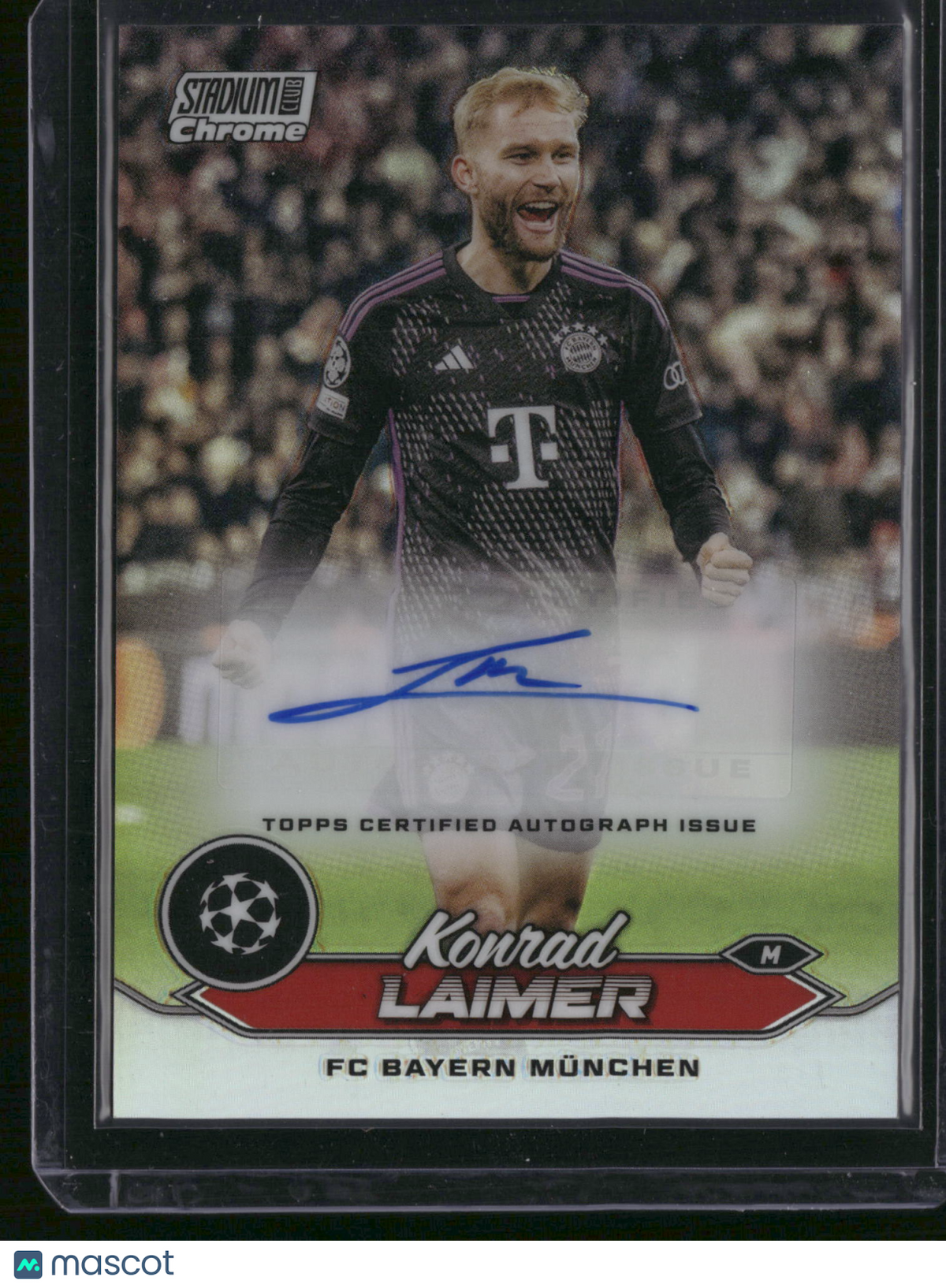 Konrad Laimer 2024 Topps Stadium Club Chrome #CA-KL Auto