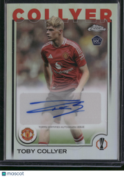 Toby Collyer 2025 Topps Chrome UEFA Club Competitions #CA-TC RC
