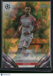 Christoph Baumgartner 2024 Topps Chrome UEFA  #130 Gold Mosaic /50