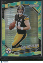 Will Howard 2025 Panini Prizm Football #367 Teal Lazer /200 RC