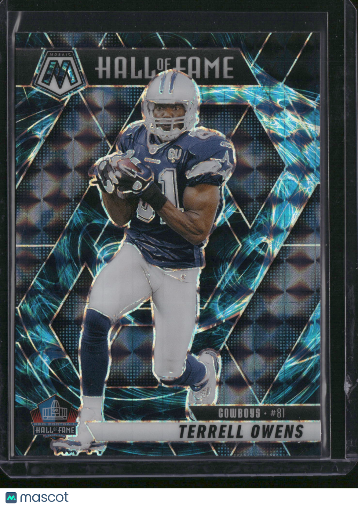 Terrell Owens 2025 Panini Mosaic Prizm Hall of Fame #297 Genesis
