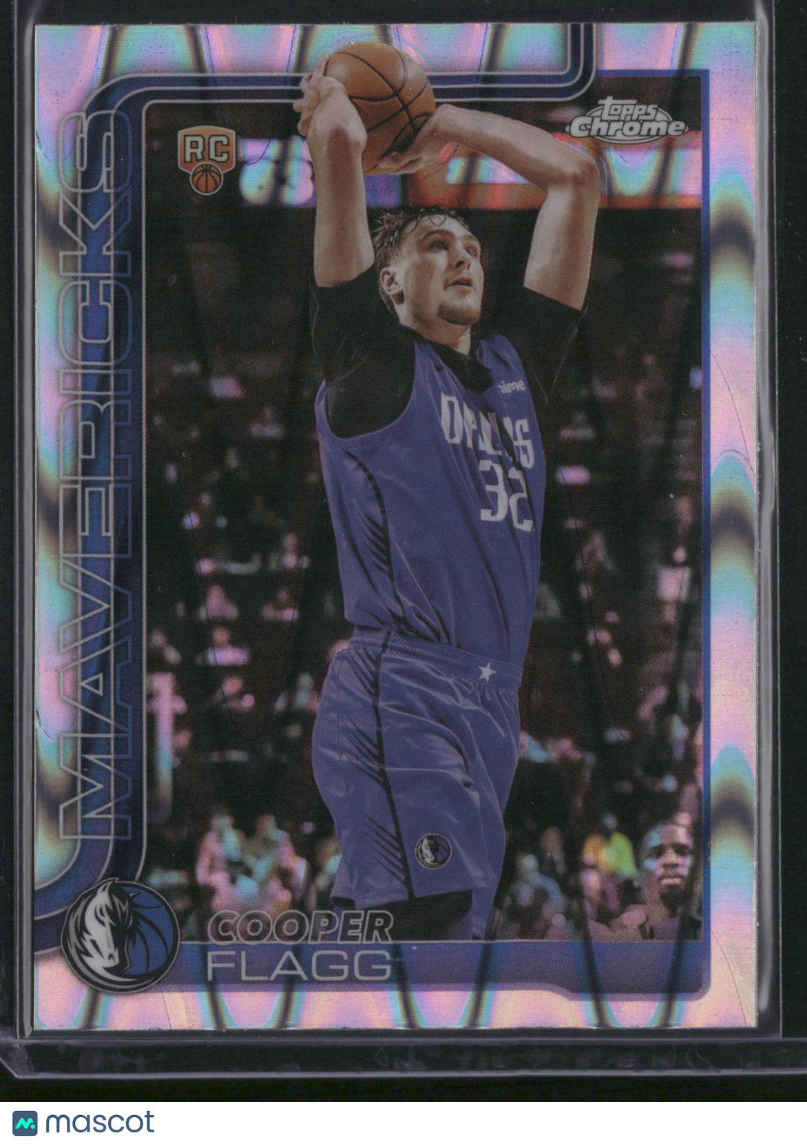 Cooper Flagg 2025 Topps Chrome #251 Refractor RC