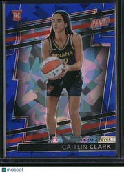 Caitlin Clark 2024 Panini Prizm The National VIP #RC9 Blue Mosaic /124 RC